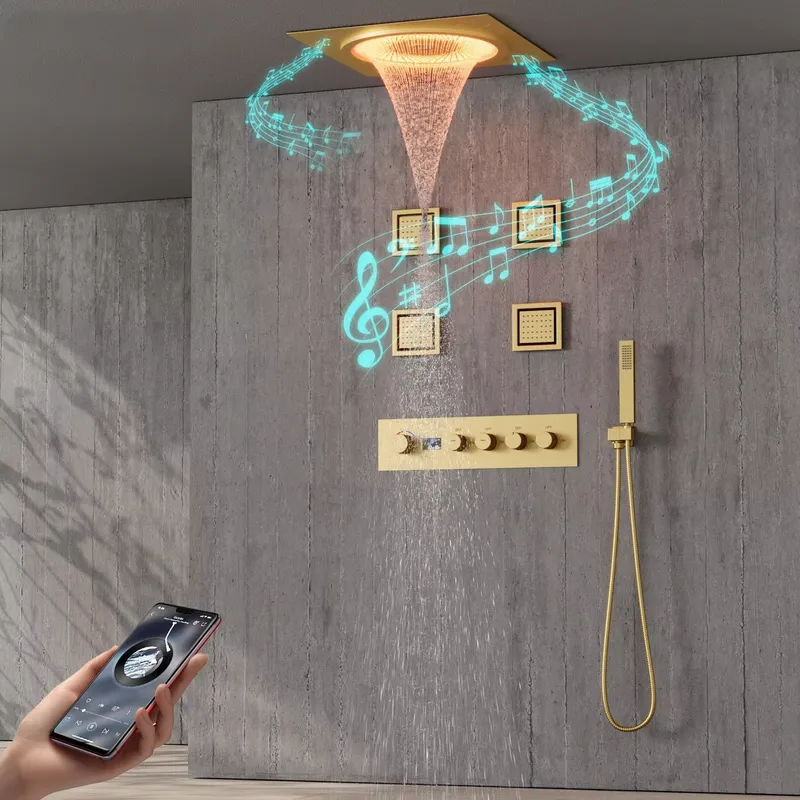Smart LED Shower Set Bathroom  - Spa & Wellness Komplex Bristol Royal * * * * recension och pris
