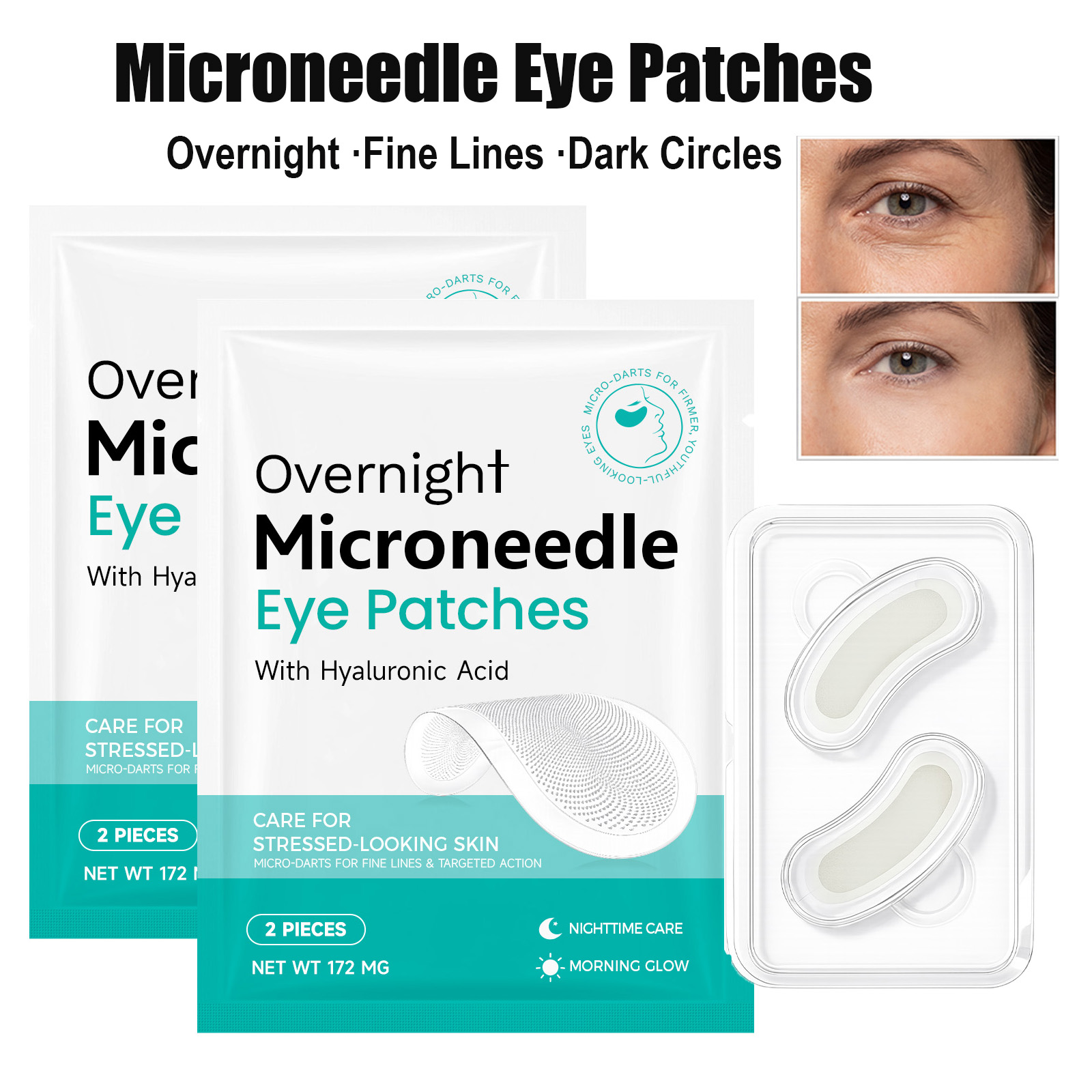 Microneedle Eye Patches Hyalur - Microneedle Patch Eye recension och pris