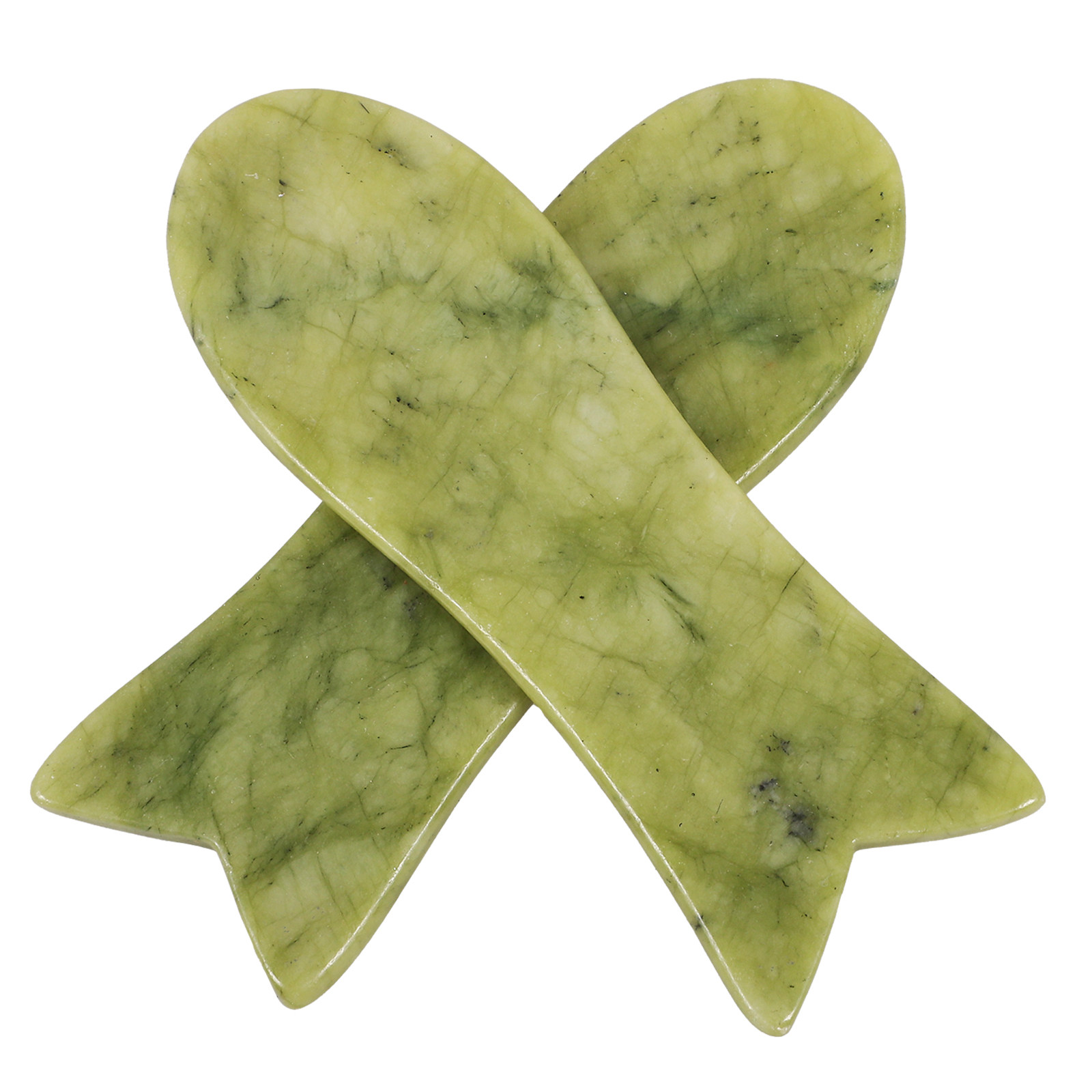 2Pcs Natural Jade Gua Sha Scra - Spa And Wellness recension och pris