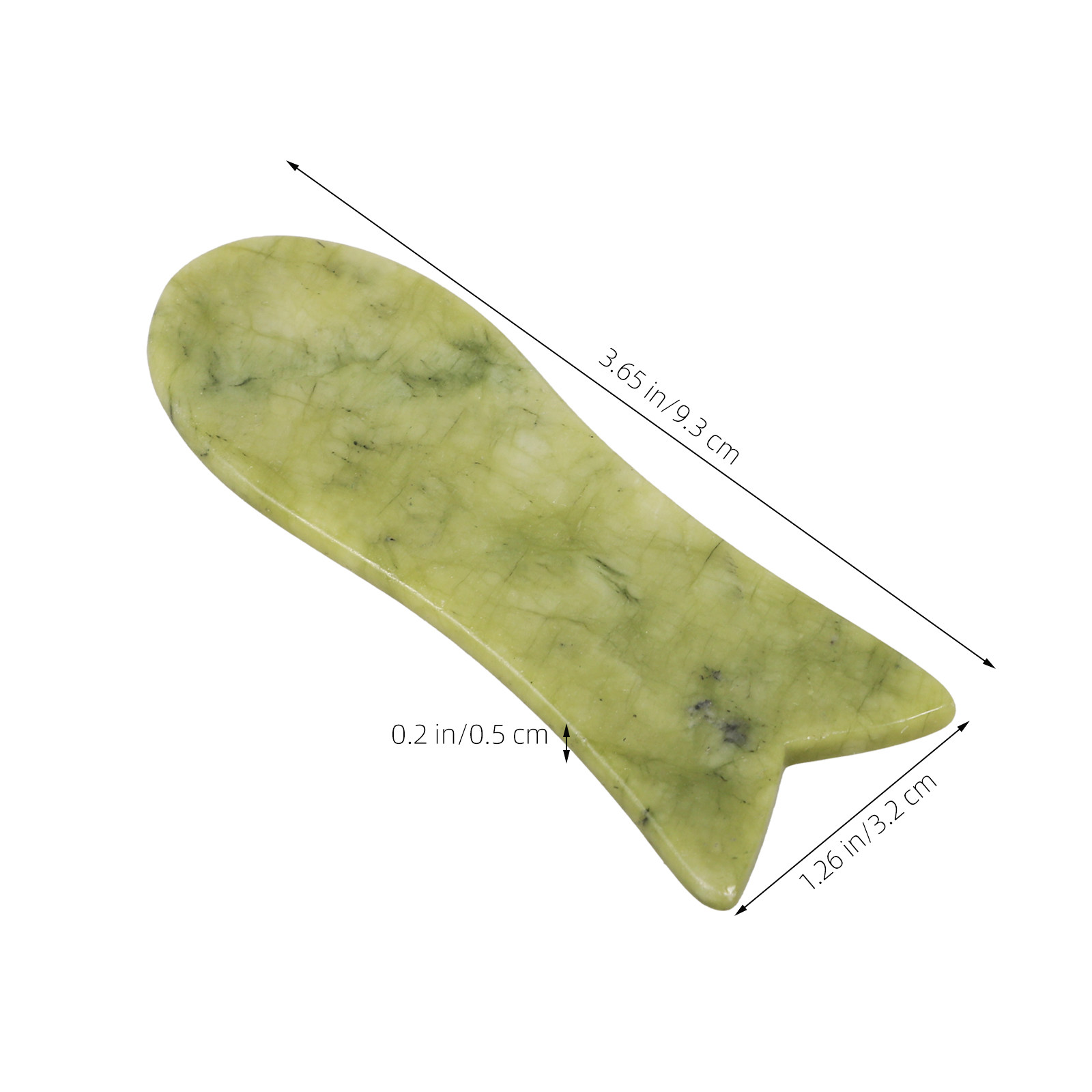 2Pcs Natural Jade Gua Sha Scra - Spa And Wellness recension och pris