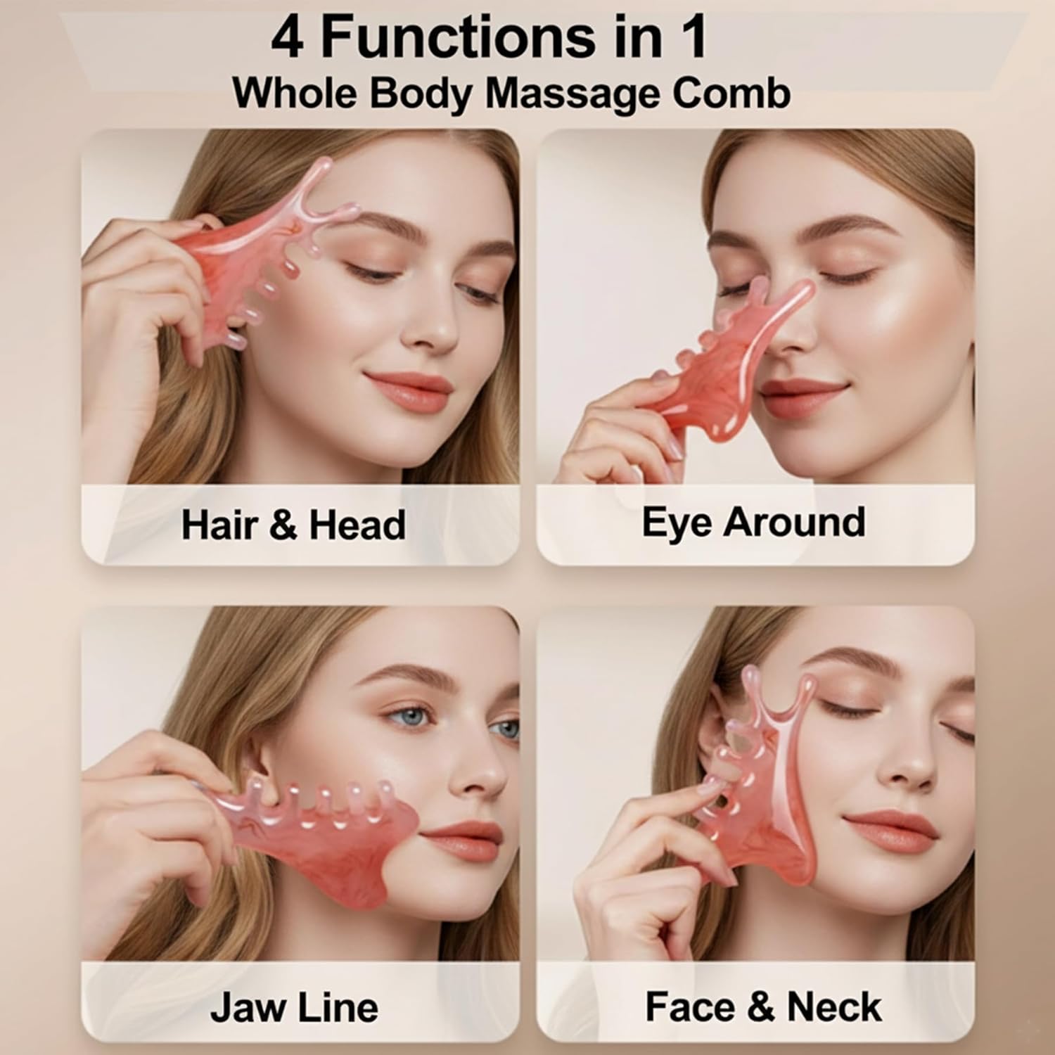 3PCS Gua Sha Massage Tools Res - Spa And Wellness recension och pris