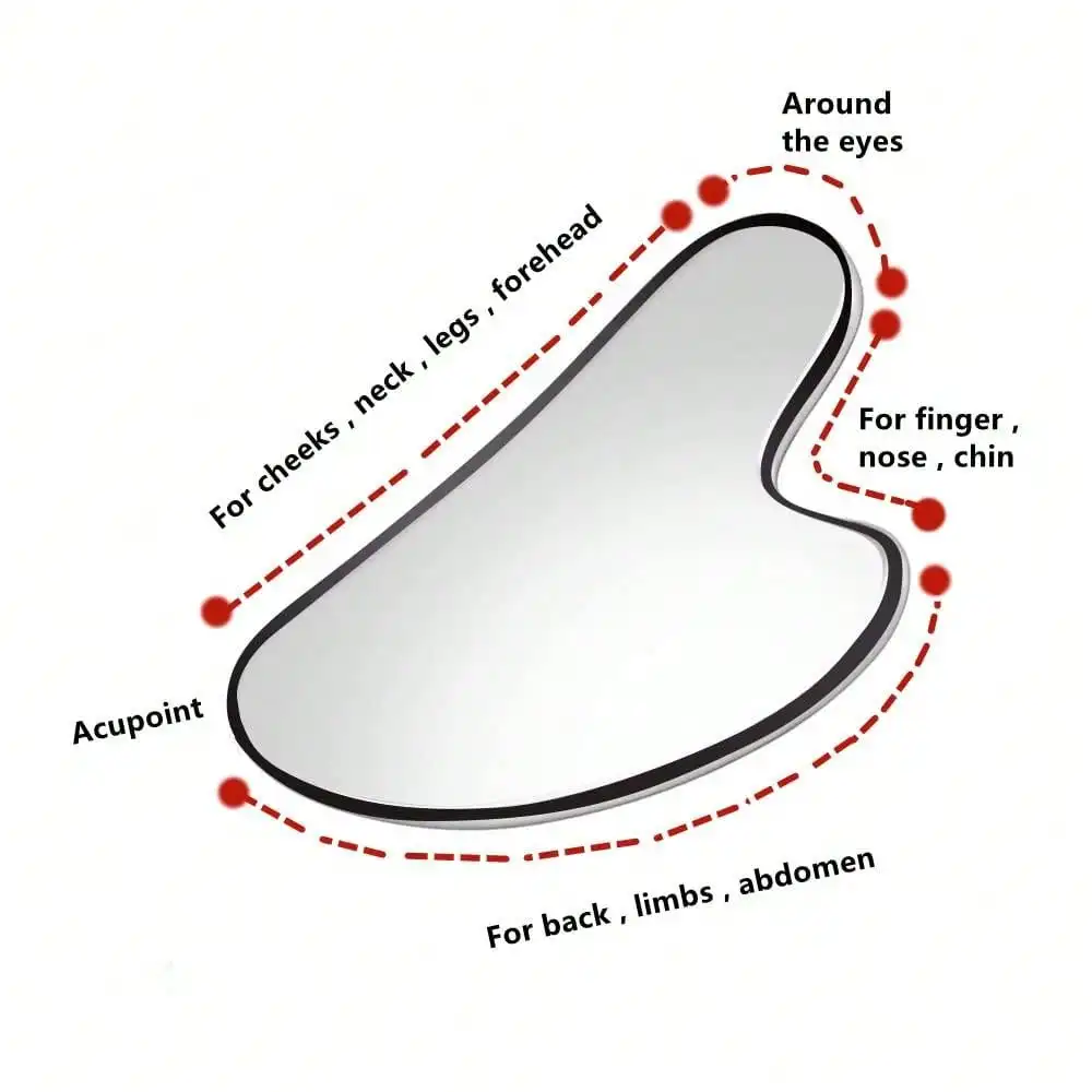 304 Stainless Steel Gua Sha Fa - Spa And Wellness recension och pris
