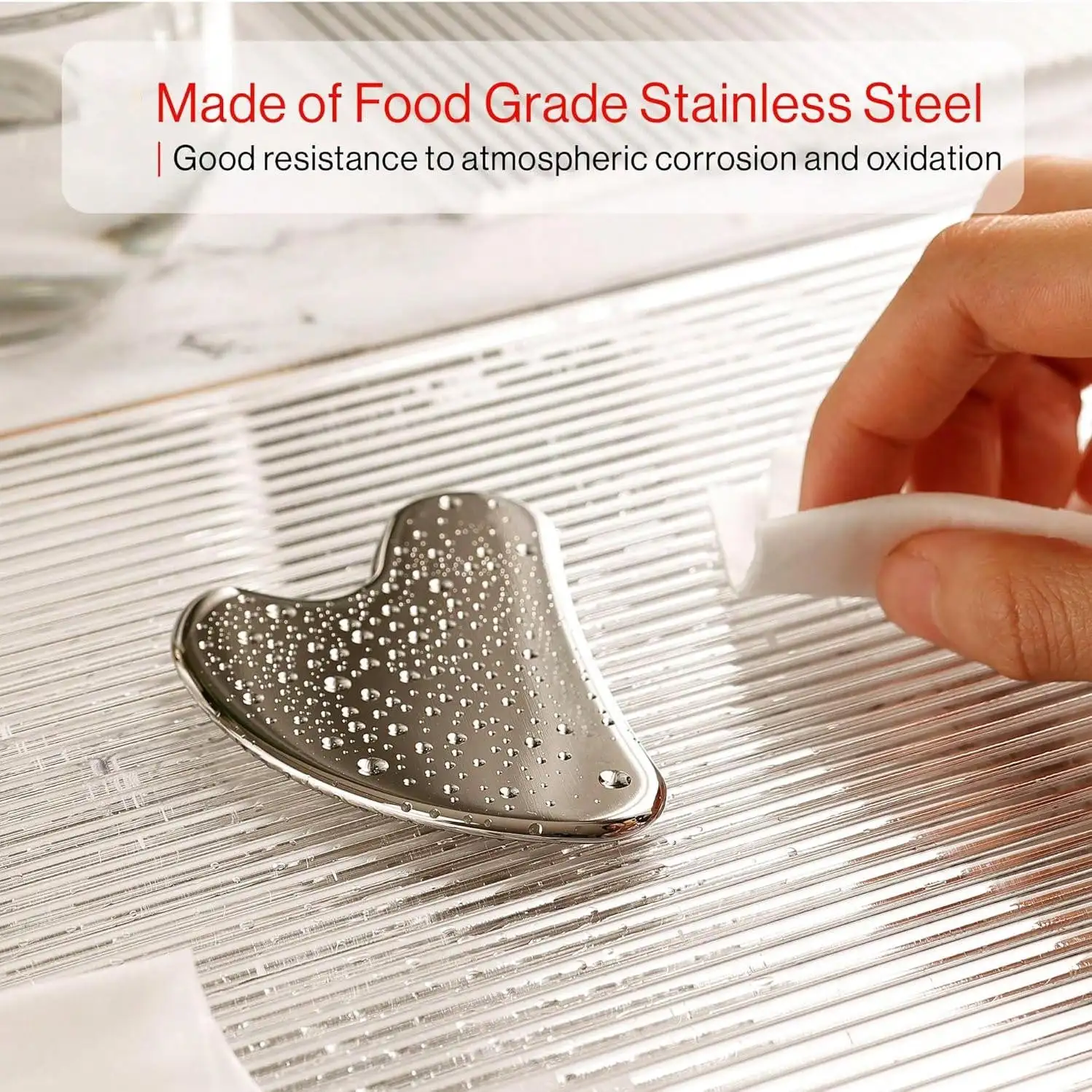 304 Stainless Steel Gua Sha Fa - Spa And Wellness recension och pris