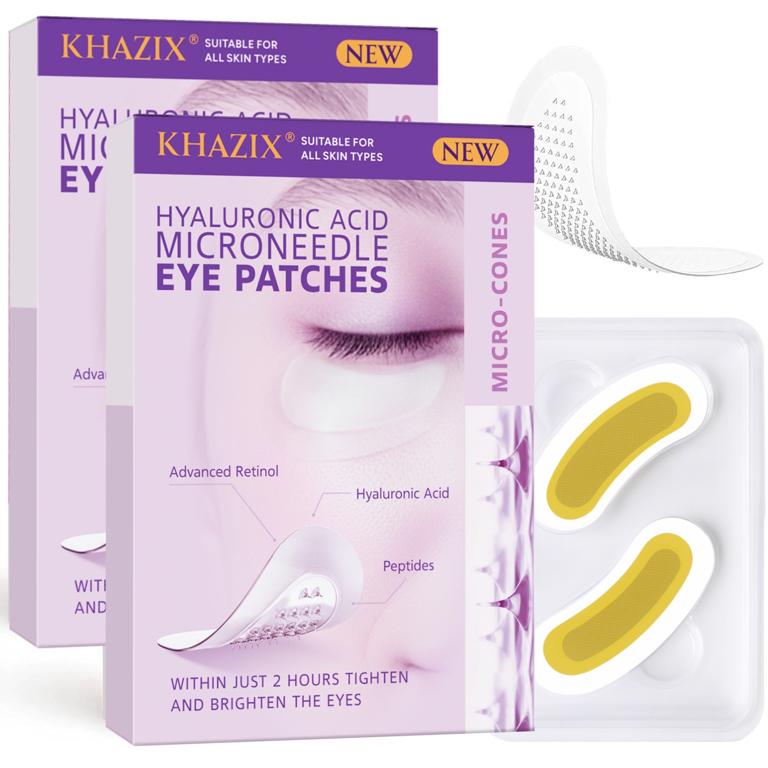 Hyaluronic Acid Retinol Micron - Microneedle Patch Eye recension och pris